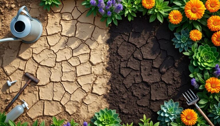 découvrez des astuces efficaces pour revitaliser un sol trop sec en été et assurer la santé de votre jardin grâce au jardinage adapté.