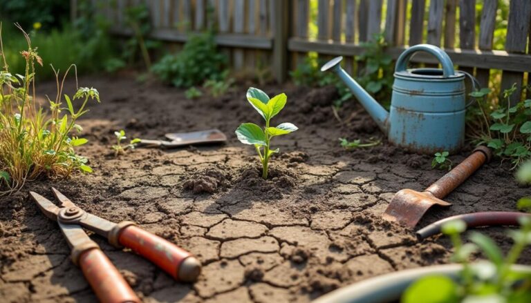 découvrez les raisons pour lesquelles votre terrain reste pauvre malgré les soins du jardin et apprenez comment améliorer la qualité de votre sol pour un jardin florissant.