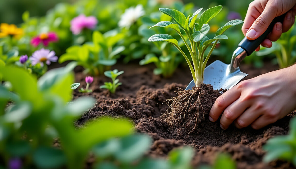 découvrez quel geste adopter avec votre outillage de jardin pour préserver les racines des plantes et assurer leur bonne santé.