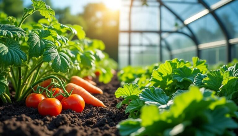 découvrez les avantages du potager en pleine terre versus en serre pour optimiser votre temps de culture et récolter plus rapidement.