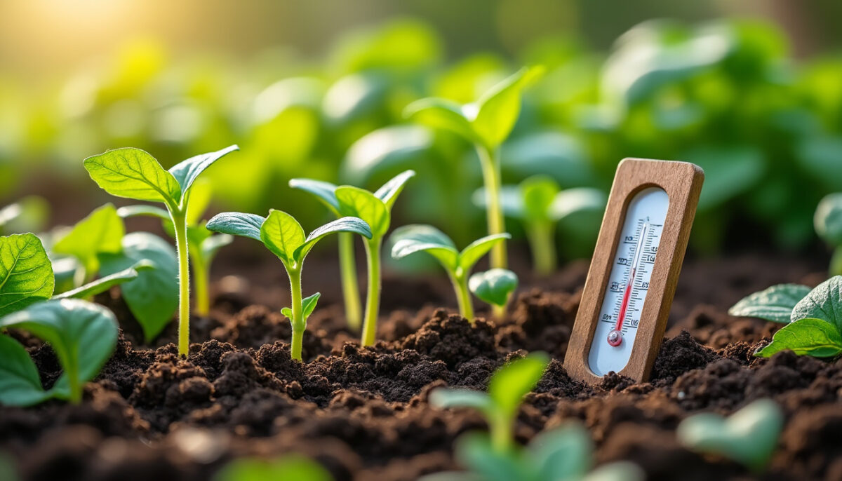 découvrez la température idéale pour assurer un bon départ à votre potager et optimiser la croissance de vos légumes dès les premiers semis.