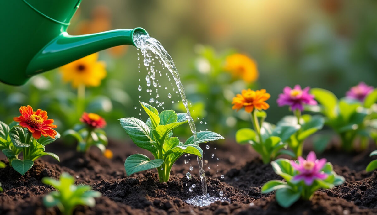 découvrez les meilleures techniques pour arroser correctement votre jardin juste après la plantation et assurer une bonne croissance de vos plantes.
