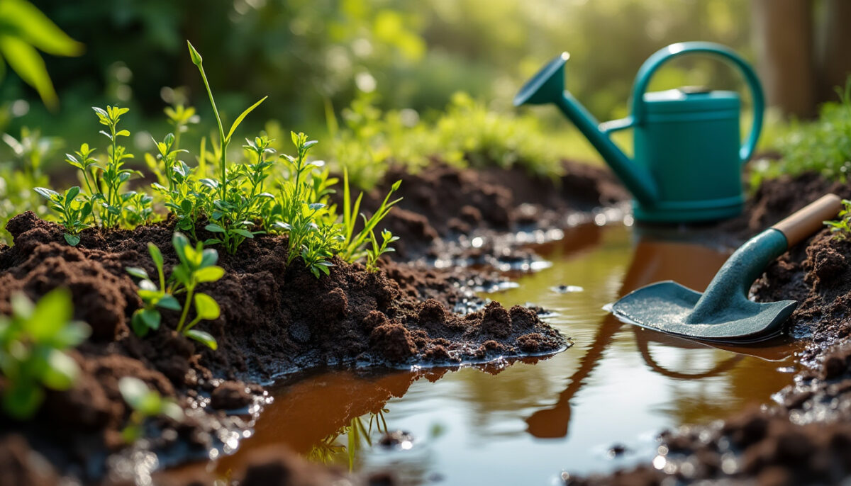 découvrez comment entretenir votre jardin lorsque la terre reste trop humide et apprenez les meilleures astuces pour éviter l'excès d'eau.