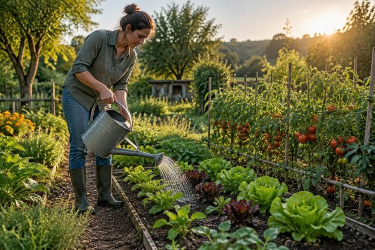 débutes au potager ? découvre s’il vaut mieux arroser le matin ou le soir, les avantages de chaque moment et les erreurs à éviter pour tes légumes.