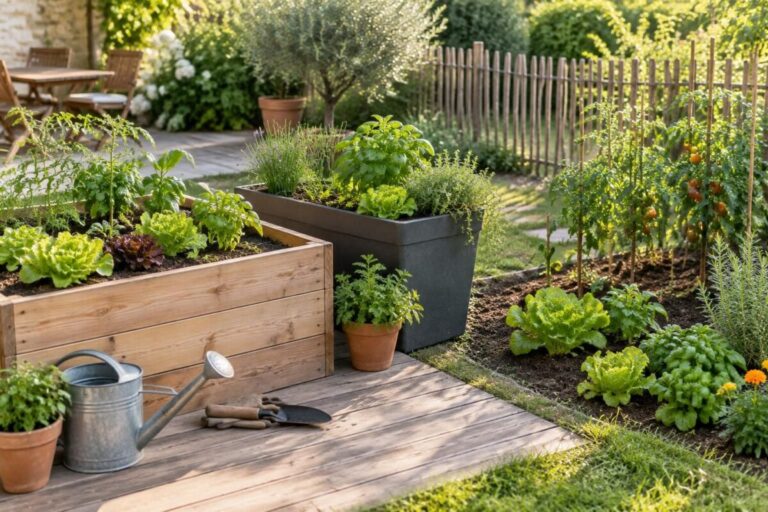 carré potager, bac ou pleine terre : découvrez quelle solution choisir pour débuter un potager selon votre espace, votre sol et vos besoins.