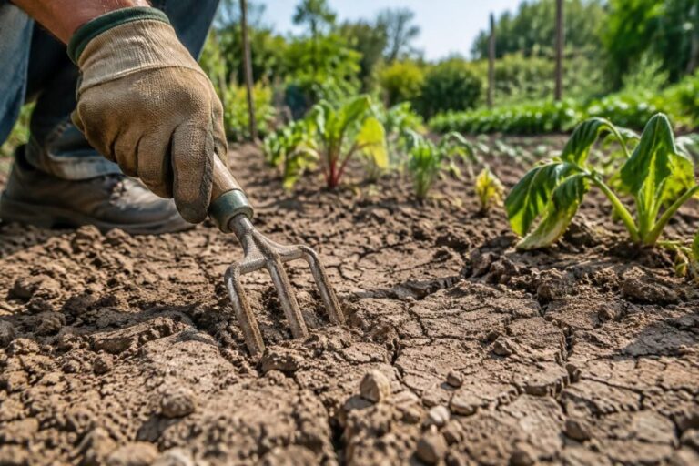 votre terre de potager est dure comme de la pierre ? découvrez les causes du problème et les solutions pour l’assouplir et retrouver un sol fertile.